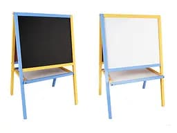 Мольберт двосторонній магнітний, MPK2, фарбований жовто-блакитний