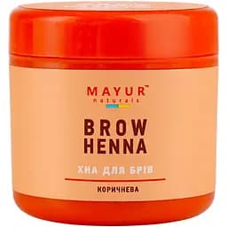 Хна для брів Mayur коричнева 10 г