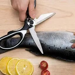 Ножиці кухонні з нержавіючої сталі 20,5х9 см (8638) - мініатюра 5