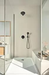 Душовий гарнітур Grohe Tempesta 2 режими струменя 100 264062433, Чорний матовий - мініатюра 2