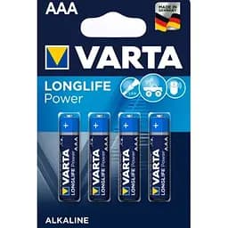 Батарейка Varta Longlife Power 4903 (High Energy) AAA/LR03 BL 4шт (Varta 4903)