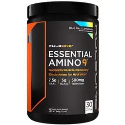 Амінокислота ЕАА з електролітами Rule 1 Essential Amino 9 Малиновий лимонад 345 г