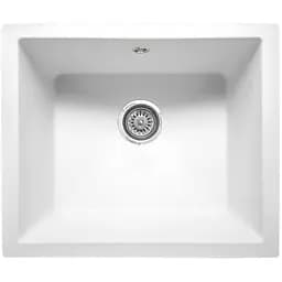 Мойка кухонная Valetti 53N гранитная 540х460 мм белая