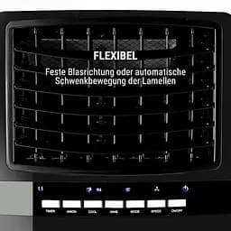 Мобільний кондиціонер-вентилятор OneConcept Baltic Black 3-в-1 (10029738) - мініатюра 7