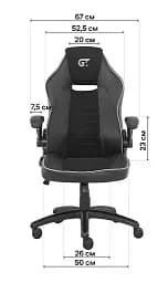 Геймерське крісло GT Racer чорне з фіолетовим (X-2760 Black/Violet) - мініатюра 10