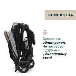 Прогулянкова коляска Chicco Glee сіра (87068.43) - мініатюра 3
