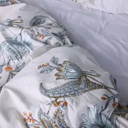 Комплект постільної білизни MirSon Сатин Flower Sketch 220х240 см (2200011123615) - мініатюра 3