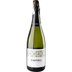 Игристое вино Castell De La Comanda Cava Brut Nature белое сухое 11.5% 0.75 л (80782)