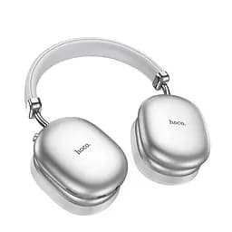 Бездротові накладні навушники HOCO W35 Max Auspicious ANC noise reduction BT headphones Silver (6942007631297) - мініатюра 3