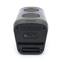 Акустична система Voltronic з підсвічуванням ZQS4246, 2х15W, вбудований акум 3600mAh, живлення від USB кабелю, Black, Box - мініатюра 5