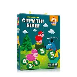Дитяча настільна гра "Спритні вівці схопи 10-ку!" Vladi Toys VT8033-07, 99 фішок