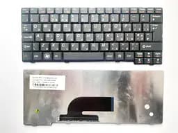 Клавіатура для ноутбуків Lenovo IdeaPad S10-2 Series чорна RU/US