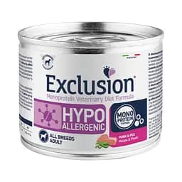 Консерва Exclusion Hypoallergenic со свининой для собак с пищевой аллергией 200 г