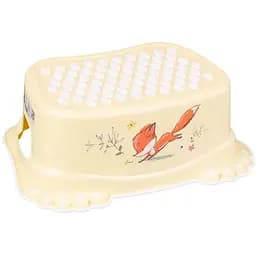 Підставка для ніг Tega Baby Лісова казка з протиковзною гумою світло-жовта