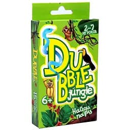 Настольная игра Strateg Dubble jungle на русском языке (30345)