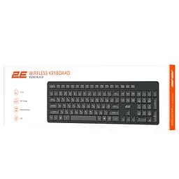 2E Клавіатура мембранна KS260 106key, WL, EN/UK/RU, чорний - мініатюра 2