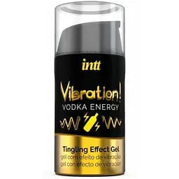 Рідкий вібратор Intt Vibration Vodka 15 мл з ефектом вібрації до 30 хвилин