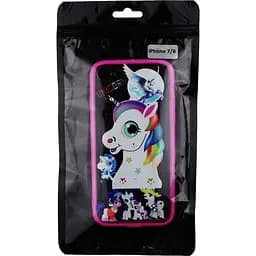 Чохол-накладка Toto TPU Сartoon Network Case iPhone 7/8/SE 2020 Pink Unicorn - мініатюра 2