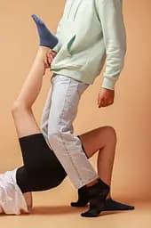 Носки бамбук летние короткие дышащие бесшовные качественные ORGANIC bamboo синие JILL ANTONY 39-41 men's арт. 31005