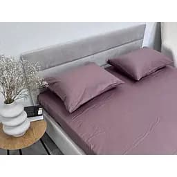Наволочка Ecotton Stucco сатин 70х70 см 2 шт. коричнева (24749) - мініатюра 3
