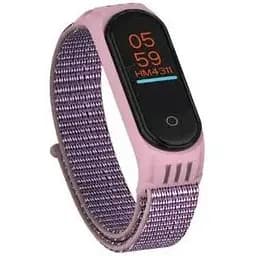 Ремешок Nylon Mi Band 5 Розовый (17)