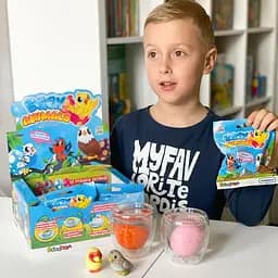Зростаюча іграшка в яйці #sbabam Eggy Animals Пташки у дисплеї 12 шт. (91/CN22-CDU) - мініатюра 10
