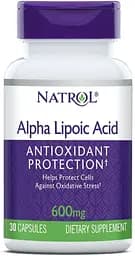 Натуральная добавка Natrol Alpha Lipoic Acid 600 mg, 30 капсул