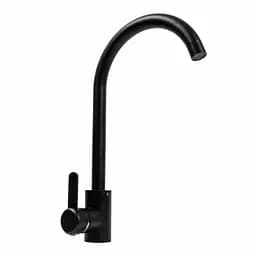 Змішувач для кухні Platinum 7990 NEST чорний металік Чорний