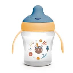 Чашка з носиком Suavinex Лісові історії, 200 мл, жовта (401194)