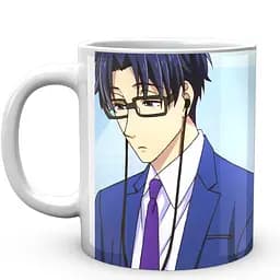 Кружка GeekLand Wotaku ni Koi wa Muzukashii Так сложно любить отаку Хиротака Наруми WKM 04 330 мл белая