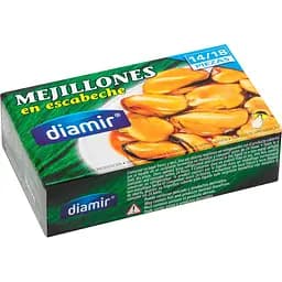 Мiдii чілiйськi Diamir калібр 14/18 в маринадi 111 г