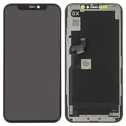 Дисплей Motorola XT2087 Moto G9 Plus чорний + рамка