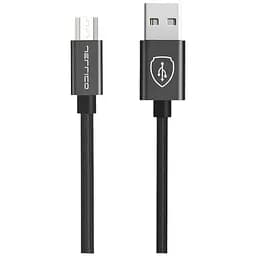 Кабель Jellico GS-10 microUSB 1m 3A Black