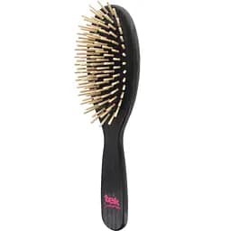  Велика овальна щітка ТЕК з зубчиками звичайної довжини чорна