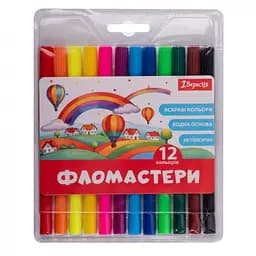 Фломастери 1 Вересня 12 кольорів Classic (650547)