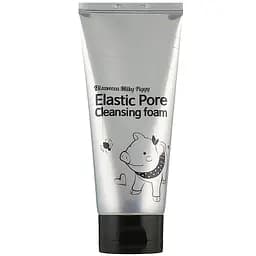 Пінка-маска для вмивання Elizavecca Milky Piggy Elastic Pore Cleansing Foam Деревне вугілля, 120 мл