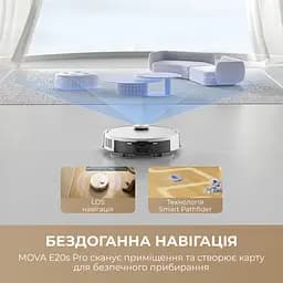 Робот пилосос MOVA E20s Pro-EUA - мініатюра 2