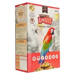 Уцінка. Корм для великих папуг ЛоріВіт повнораціонний 1 кг