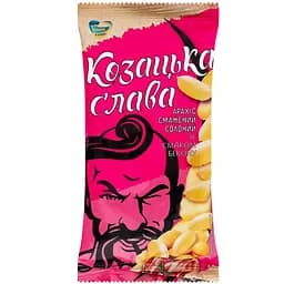 Арахіс смажений солоний Козацька Слава зі смаком бекону 50 г