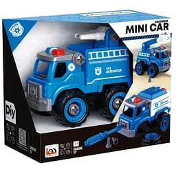 Конструктор DIY Spatial Creativity Полицейский спецтранспорт, голубой (CJ-1614173)