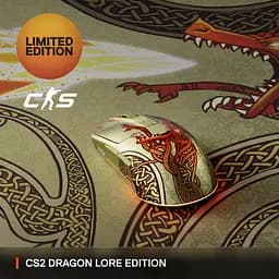 Мишка SteelSeries CS2 Dragon Lore Edition Wireless RGB - мініатюра 5