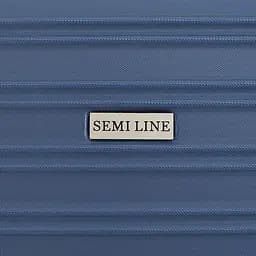 Валіза маленька під ручну поклажу Semi Line 20 дюймів (S) дюймів (S) ABS-Plastic Blue (T5635-1) - мініатюра 9