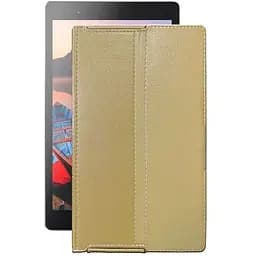 Чохол StatusCASE з екошкіри для планшету Lenovo Tab 3 Plus TB-8703X Бежевий