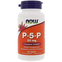 P-5-P піридоксальфосфат 50 мг Now Foods 60 таблеток