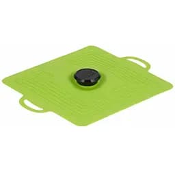 Крышка силиконовая Gipfel Magdalina для сковород гриль 32х32 см зеленая (9364)