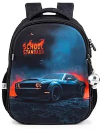 Шкільний ортопедичний рюкзак для хлопчика з Машиною School Standard 38х30х18 см для першокласника (170-72) - мініатюра 2