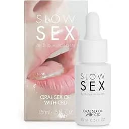 Олія для орального сексу Bijoux Indiscrets Slow Sex Oral Sex Oil CBD