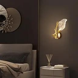 Золоте бра з імітацією гілки дерева 23х34 см Арт. WDS 1-130*349 Line F