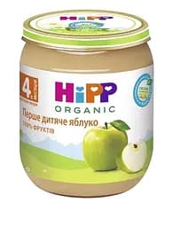Набор пюре HiPP Первое детское яблоко, 625 г (5 баночек по 125 г)