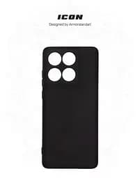 Чехол ArmorStandart ICON для Motorola Edge 60 Fusion 5G Camera cover Black (ARM85382) - мініатюра 3